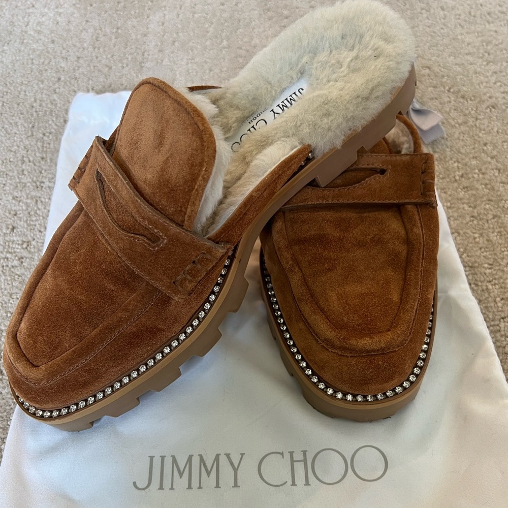 NEW JIMMY CHOO Ronnie Mules